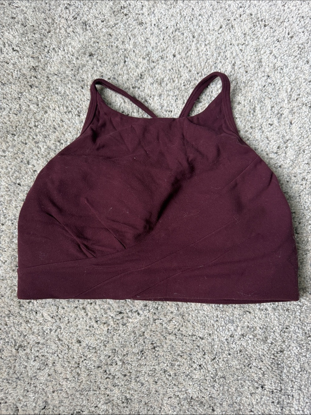 Lululemon Wrap Front Flow-y Bra High Neck